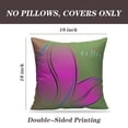 thumbnail image 2 of LALILO Throw Pillow Covers Coffee Bean Seed Accent American Chocolate Cushion Cover 18" x 18", 2 Pack, 2 of 6