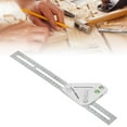 thumbnail image 4 of Regla de Carpintería, Nivel de Burbuja de Regla Triangle Pequeño Error para Proyectos de Construcción, 4 of 7