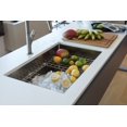thumbnail image 2 of Franke PKX11025 Peak 25" Single Bowl Undermount Kitchen Sink Stainless Steel, 2 of 3