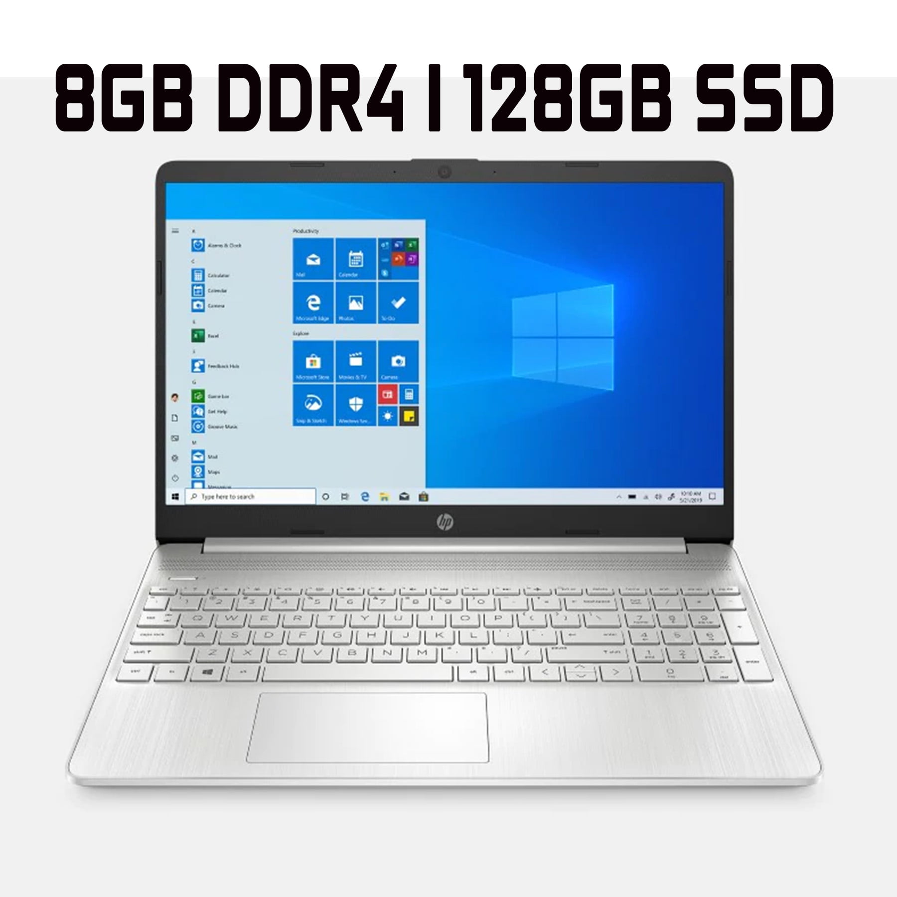 HP Notebook 15 Premium Business Laptop 15.6” diagonal HD Display 