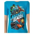 thumbnail image 5 of DC Comics Boys' Justice League Heroes Action Scene Superhero T-Shirt, 5 of 5