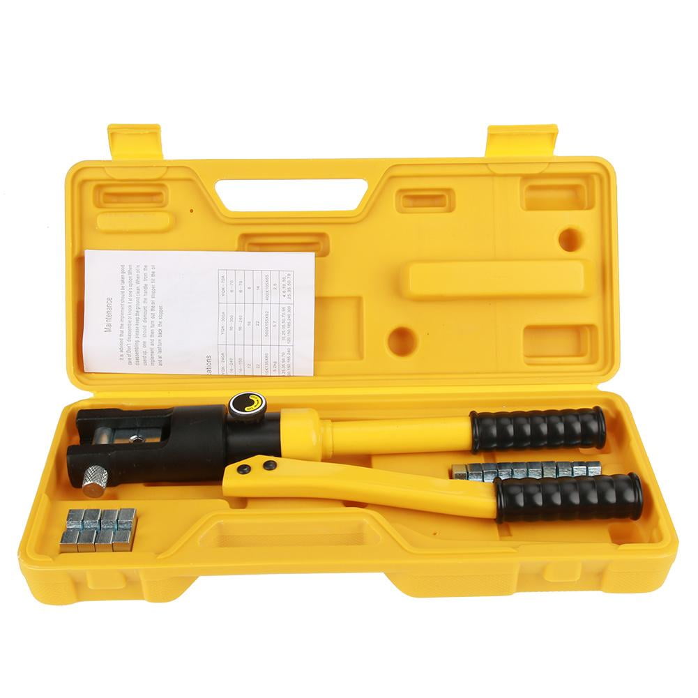 Yosoo 10T Hydraulic Wire Cable Battery Lug Crimper Terminal Crimping