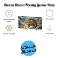 thumbnail image 2 of Japanese Asian Spirit Dragon Art Metal Novelty License Plate, 2 of 7