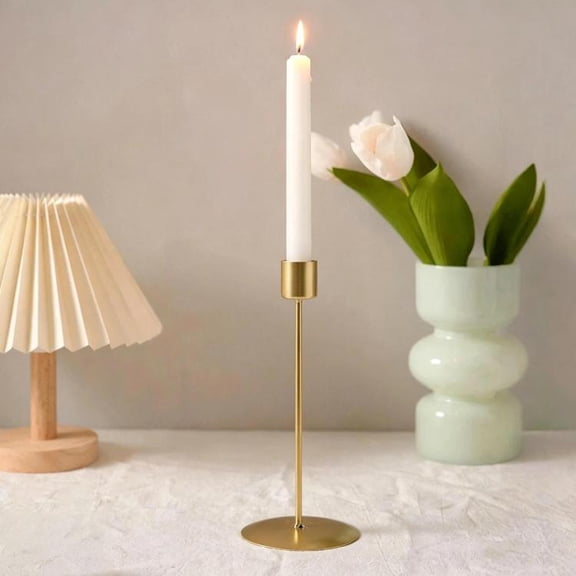 Iron Candlestick For Dining Room, Home Decorative Candlestick Ornament