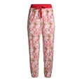 thumbnail image 6 of Rudolph Women's and Women's Plus Velour Pajama Joggers, 6 of 6