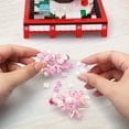 thumbnail image 4 of Cherry Blossom Bonsai Tree Building Blocks Set Flower Tree Bricks Building Kit STEM Construction Toys with Chain Rotating Swing Figurines, 4 of 5