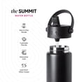 thumbnail image 3 of Simple Modern 18 fl oz Insulated Stainless Steel Summit Wide Mouth Water Bottle with Handle and Straw Lid | Starry, 3 of 3