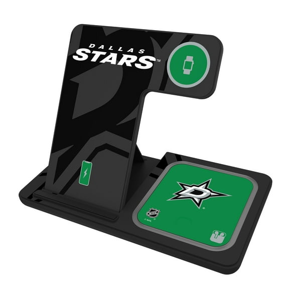 Keyscaper Dallas Stars 3-In-1 Wireless Charger