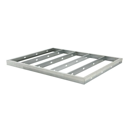 Galvanized Steel Foundation Kit for 8' x 10' Shed, (Best Way To Build A Shed Foundation)