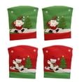 thumbnail image 1 of Cubierta de silla de Navidad Macarena antideslizantes 3D 4 piezas, 1 of 8
