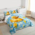 thumbnail image 3 of jejeloiu Rustic Duck Queen Comforter Set,Oil Painting Bedding Sets,Blue Yellow Bedding Comforter Set For Boys Teens,Ultra Soft Home Decor Reversible,3 Pieces, 3 of 8