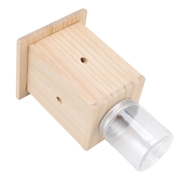 Trampa para abejas de madera, trampa para abejas carpinteras, trampa para avispas de madera, trampa para abejas, características mejoradas