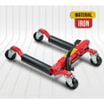 thumbnail image 4 of Set of 4 Car Wheel Dolly Hydraulic Jack - 1500 lbs Car Skates, Vehicle 12'' Tire Positioning Jack, Ratcheting Foot Pedal Lift Wheel Dolly, 4 of 13