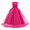 Hot Pink, variant on IBTOM CASTLE Flower Little Big Girls Maxi Dress Bridesmaid Wedding Pageant Party Princess Communion Floral Boho Vintage Lace Dance Gown 11-12 Years Royal Blue