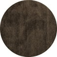 thumbnail image 1 of Ahgly Company Indoor Round Abstract Brown Contemporary Area Rugs, 7' Round, 1 of 4