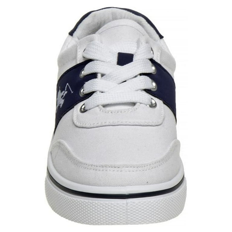 Beverly Hills Polo Club Boys Casual Slip-on Canvas Sneakers Beverly Hills Polo Club Boys Casual Slip-on Canvas Sneakers