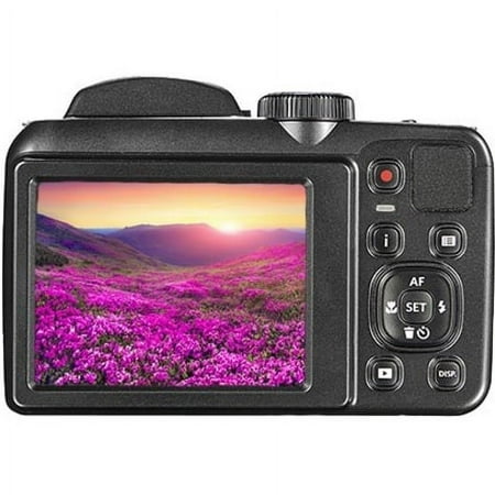 Kodak PIXPRO AZ252 16.2 Megapixel Bridge Camera, Red