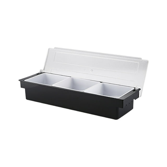 Bar Top Food And Decoration Station With Lid Mixtacos Bar Ice Fruit Salad Bar Condiment Dispenser Top Organizer Of Restaurant And Accessories