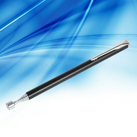 Stick Magnet - Pick Up Rod Hilitand Portable Telescopic Easy Magnetic Pick Up Rod Stick Extending Magnet Handheld Tool Black