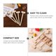 thumbnail image 4 of Pequeño mazo de madera natural, herramienta de aprendizaje para jugar, mazos de langosta, martillos para mariscos, galletas de mariscos, herramienta para romper mariscos para niños, 20 piezas, 4 of 6