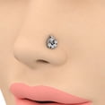 thumbnail image 4 of 0.15 Carat Diamond Nose Pin in 18K White Gold, 4 of 5