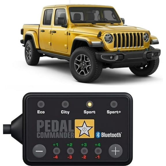 PEDAL COMMANDER Throttle Response Controller PC78 for Jeep Gladiator JT (2020 and Newer) Performance on Road and off Road