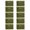 Tea green, variant on Tibvox Durable Kraft Paper Envelope String Closure Document Letter Organizers(10pack)