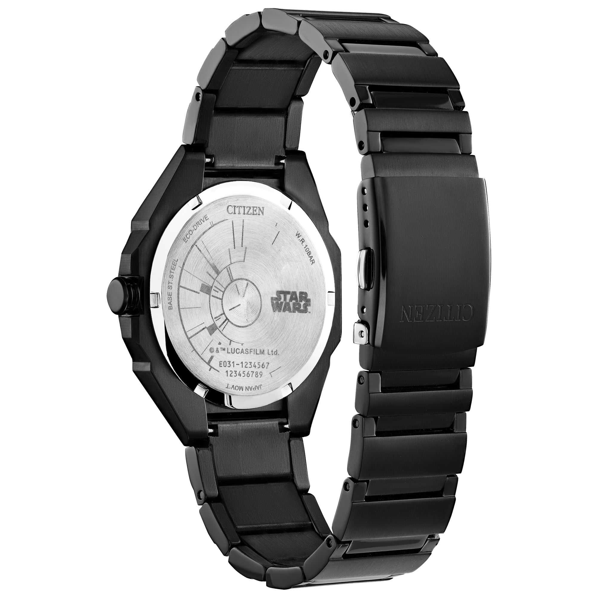Citizen Men's Eco-Drive Star Wars Death Star Black IP