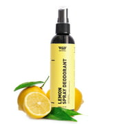 Way of Will Natural Deodorant Spray - Deodorant for Men & Women - Paraben-Free Spray with Refreshing Lemon Essential Oil - 120mL