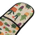 thumbnail image 2 of Dailycode Double Sided Oven Mitt with Loop Heat Resistant Kitchen Long Potholders 7" x 35" Cactus Plants, 2 of 6