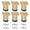 Gold, variant on 6pcs Adjustable Bed Risers With Antislip Base Load-Bearing Replacement Leg Furniture Leg Extenders for Beds And Tables