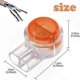 thumbnail image 2 of 300Pcs Resin-Filled Waterproof Cable Connectors for Garden & Outdoor Use, 2 of 5