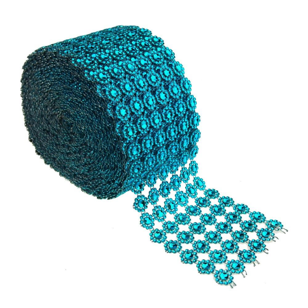 Anelli Portatovaglioli Diamond Mesh – 8 Pezzi, Colore Argento – Per Matrimoni, Feste E Banchetti