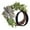 15"*15",O, variant on AYktou Front Door Wreath-26 Letter Welcome Sign Spring Wreaths for Front Door,Eucalyptuses and Bow Wreath for Spring,Summer,Autumn,Winter,Wall,Window,Farmhouse Decoration,14*14"