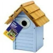 Gardman USA BA01681 Country Cottage Nest Box Blue