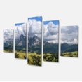 thumbnail image 2 of Sassolungo Mountain Panorama - Landscape Canvas Art Print, 2 of 3