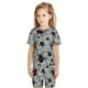 thumbnail image 4 of Balery Spiders Conjunto de Pijama Infantil de Manga Corta con Estampado – Ropa de Dormir de Algodón Suave-Medium, 4 of 4