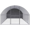 thumbnail image 2 of vidaXL Outdoor Chicken Coop 9.8'x26.2'x6.6' Galvanized Steel, 2 of 7