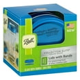thumbnail image 2 of Ball Elite Blue Jar Lid with Band Wide Mouth, 6 Count, 2 of 8