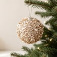 thumbnail image 3 of LKXOTTK Sequin Pearl Christmas Ball Ornaments 80mm, Hand Crafted Sparkling Baubles for Tree Holiday Party Home Decor, 3 of 5