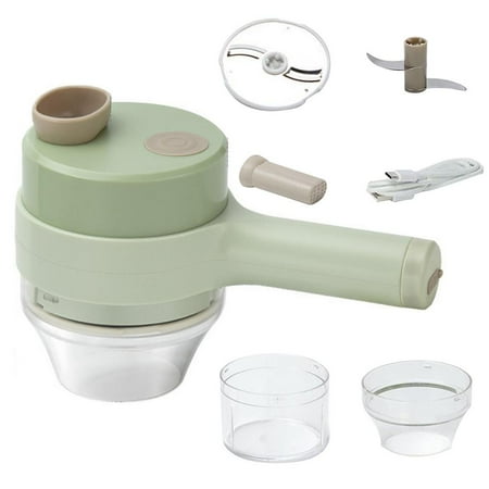 

Fovolat Electric Vegetable Cutter Set 200ml Handheld Food Chopper Multi-purpose Veggie Slicer Dicer 1500mHA Wireless Food Processor Onion Chopper Vegetable Garlic Slicer lovable
