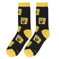 thumbnail image 5 of Crazy Socks Nickelodeon Spongebob Squarepants, Women's Crew, Size 5-10, 5 of 6