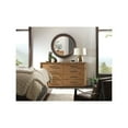 thumbnail image 3 of Bowery Hill Contemporary Wood Eight Drawer Dresser in Brown Finish, 3 of 3
