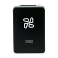 thumbnail image 4 of UPGRATOR Car Fan Button ABS Car Switch LED Light Black for Vehicle Use 1Set, 4 of 8