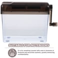 thumbnail image 3 of Greenadscape Wear Resistant Paper Shredder Hand Shredder Grey ABS for Home Use 1Set, 3 of 6