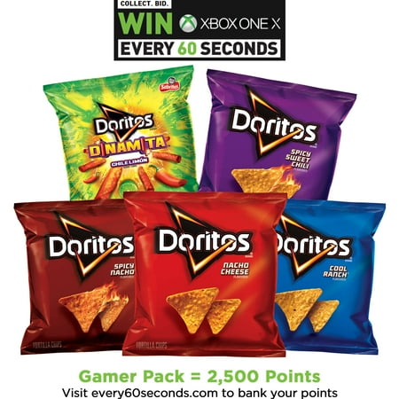 Doritos Flavored Tortilla Chips Variety Pack - 40ct