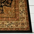 thumbnail image 3 of Home Dynamix Royalty Ursa Medallion Area Rug, Black, 43"x62", 3 of 5