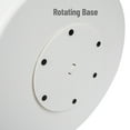 thumbnail image 6 of Mind Reader 2 Tier Lazy Susan Granola Bar and Snack Organizer, Home, Office, Plastic, White, 6 of 9