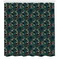 thumbnail image 3 of Ambesonne Tropical Shower Curtain, Realistic Rainforest Flora, 69"Wx70"L, Multicolor, 3 of 3