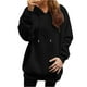 thumbnail image 5 of Sudadera con capucha de lino,Sudadera informal con capucha para mujer, jersey de manga larga, tejido de poliéster suave, ropa cómoda para estar en casa, sopatenor, 5 of 9